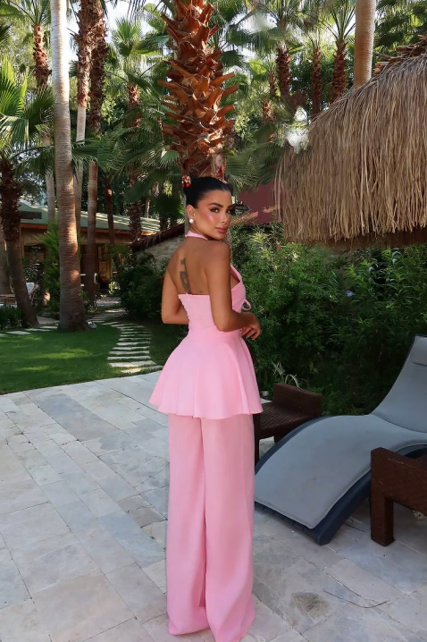 Komplet FARFONA PINK, Boja: roze, IVET.RS - Nova Kolekcija