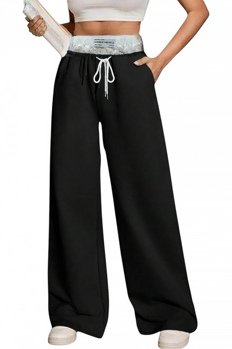 Pantalone FASHINA, Boja: crna, IVET.RS - Nova Kolekcija
