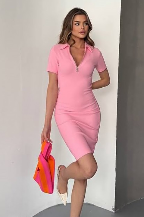 Haljina CIRVELVA PINK, Boja: roze, IVET.RS - Nova Kolekcija