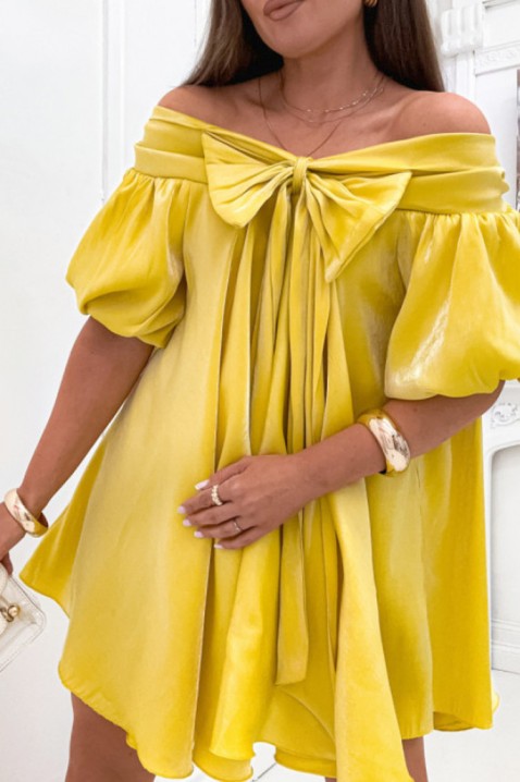 Haljina SIKAXA YELLOW, Boja: žuta, IVET.RS - Nova Kolekcija