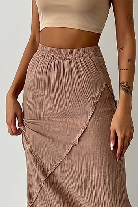 Suknja KABAWA BEIGE, Boja: bež, IVET.RS - Nova Kolekcija