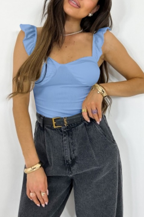 Top SKLIVERZA BLUE, Boja: plava, IVET.RS - Nova Kolekcija