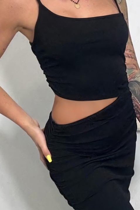 Haljina RIRELRA BLACK, Boja: crna, IVET.RS - Nova Kolekcija