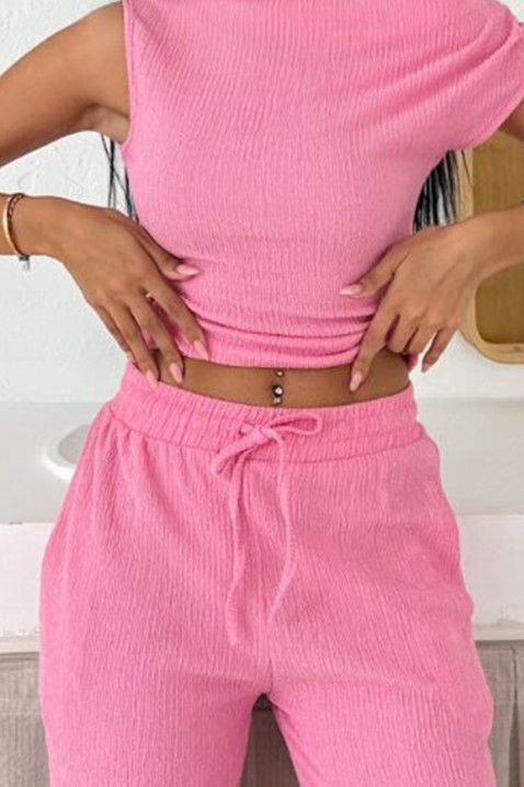 Komplet FRALINDA PINK, Boja: roze, IVET.RS - Nova Kolekcija