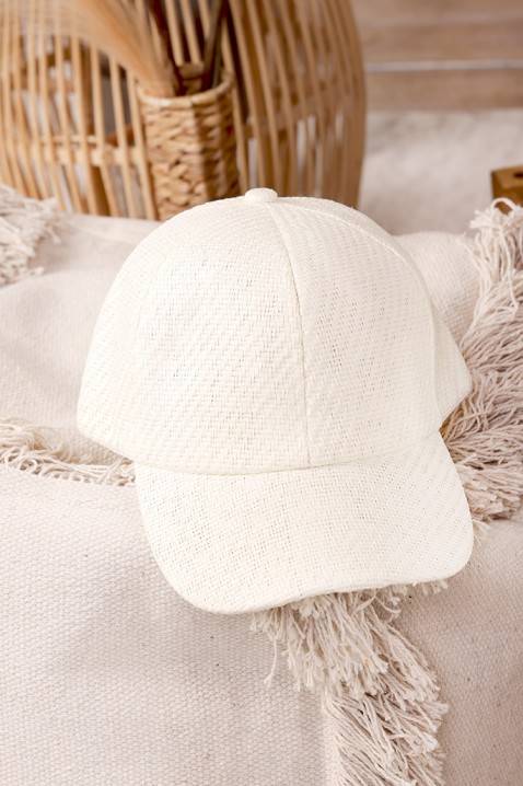 Kačket SHAPINANA WHITE, Boja: bela, IVET.RS - Nova Kolekcija