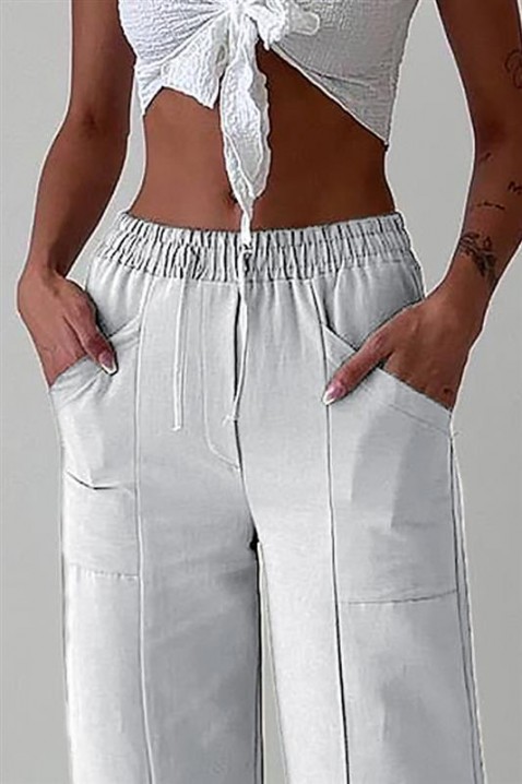 Pantalone GARDINZA WHITE, Boja: bela, IVET.RS - Nova Kolekcija