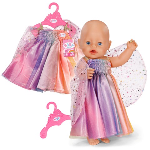 BABY born Haljina u duginim bojama 43cmIVET.RS - Nova Kolekcija