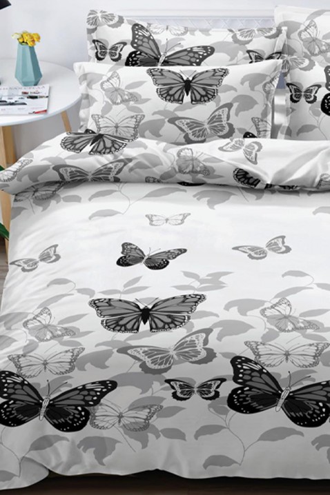 Komplet posteljine SOLFETA 200x220 cm pamuk - 4 dela, Boja: bela, IVET.RS - Nova Kolekcija