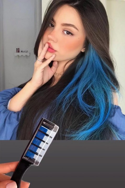 Kreda za kosu CHROMINA BLUE, Boja: plava, IVET.RS - Nova Kolekcija