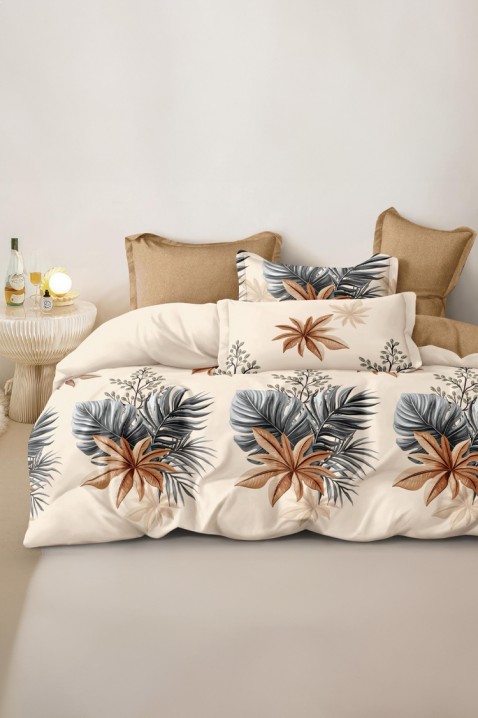 Komplet posteljine ELYSIA 200x220 cm pamuk - 4 dela, Boja: višebojna, IVET.RS - Nova Kolekcija