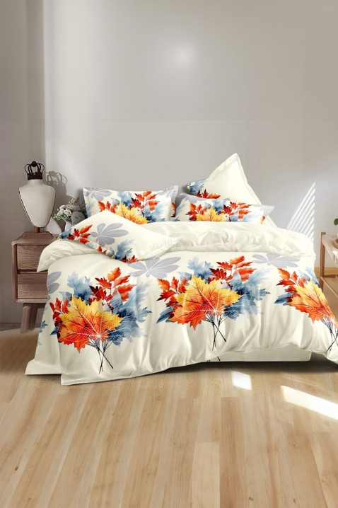 Komplet posteljine EVANIA 200x220 cm pamuk - 4 dela, Boja: višebojna, IVET.RS - Nova Kolekcija