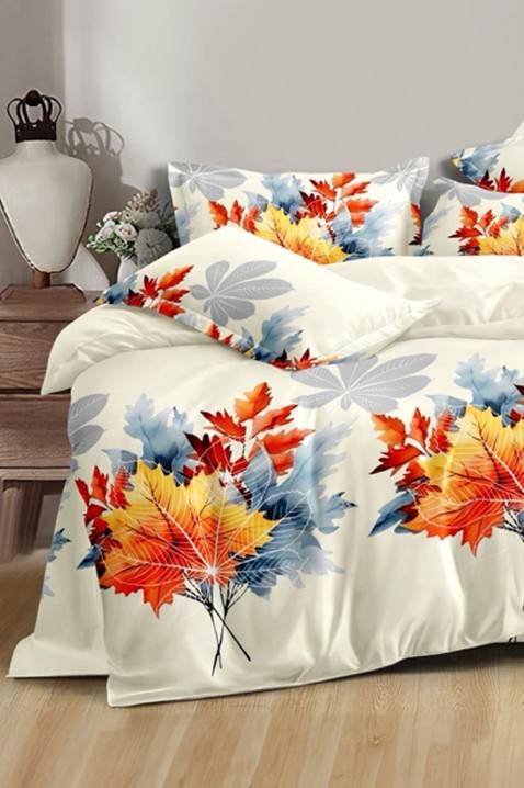 Komplet posteljine EVANIA 200x220 cm pamuk - 4 dela, Boja: višebojna, IVET.RS - Nova Kolekcija