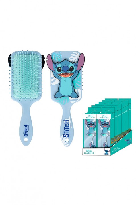 Dečija četka za kosu Blue Stitch, Boja: plava, IVET.RS - Nova Kolekcija