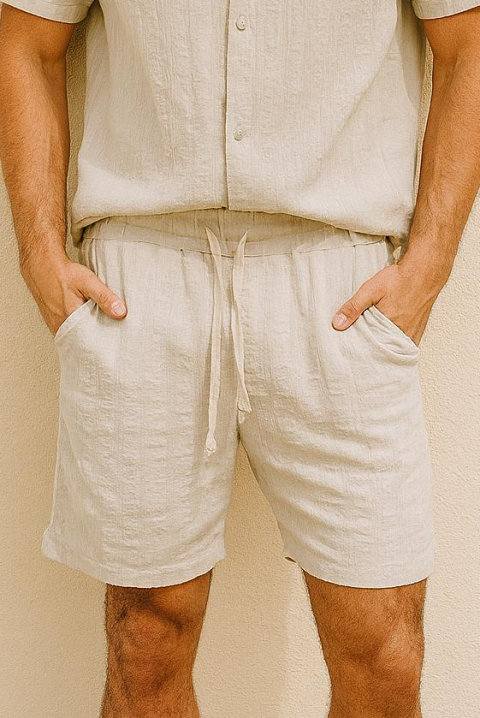 Muški komplet SOLMERO BEIGE, Boja: bež, IVET.RS - Nova Kolekcija