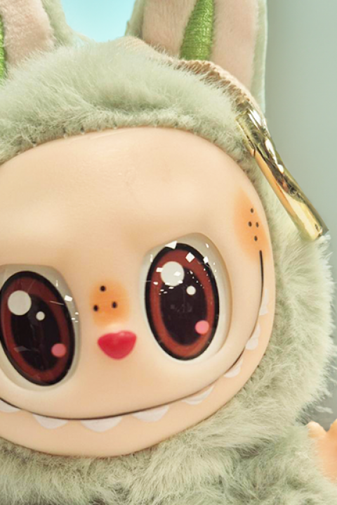 Aksesoar za torbu LABUBU COCA COLAGREEN, Boja: zelena, IVET.RS - Nova Kolekcija