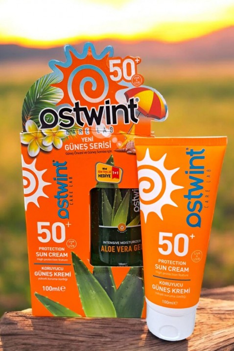 Kozmetički komplet OSTWINT SPF 50 Sun Protection&Aloe Vera GelIVET.RS - Nova Kolekcija