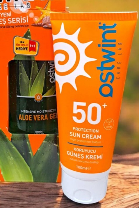 Kozmetički komplet OSTWINT SPF 50 Sun Protection&Aloe Vera GelIVET.RS - Nova Kolekcija