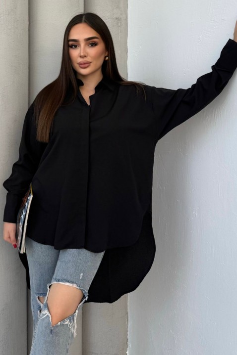 Ženska košulja SUPERAZA BLACK, Boja: crna, IVET.RS - Nova Kolekcija