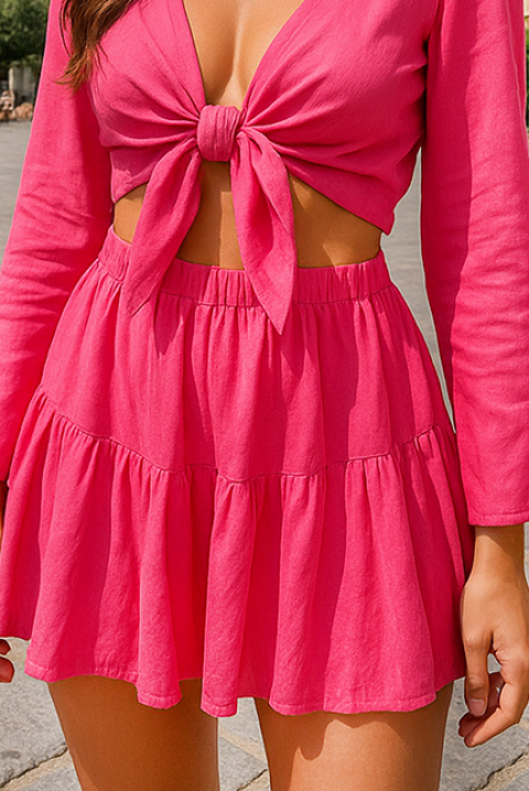 Komplet LALOVA PINK, Boja: roze, IVET.RS - Nova Kolekcija