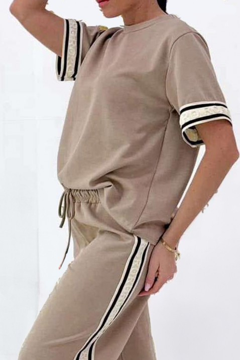 Komplet TEREAKA BEIGE, Boja: bež, IVET.RS - Nova Kolekcija