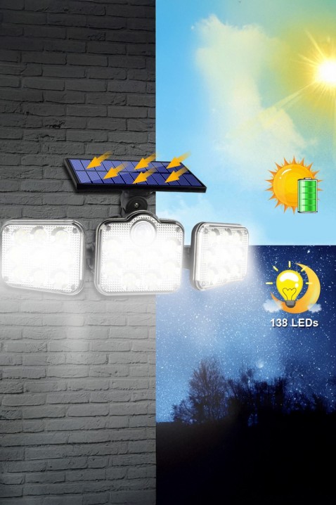Solarna lampa TRIOMY, Boja: crna, IVET.RS - Nova Kolekcija