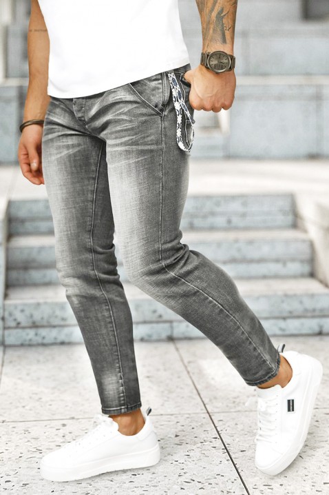 Farmerke DENIMZO BLACK, Boja: crna, IVET.RS - Nova Kolekcija