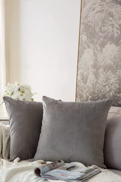 Jastučnica FLOMEJA GREY 40х40 cm, Boja: siva, IVET.RS - Nova Kolekcija