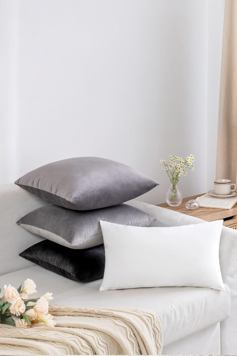 Jastučnica FLOMEJA GREY 40х40 cm, Boja: siva, IVET.RS - Nova Kolekcija