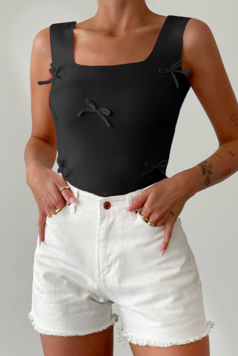 Top PLISIA BLACK, Boja: crna, IVET.RS - Nova Kolekcija