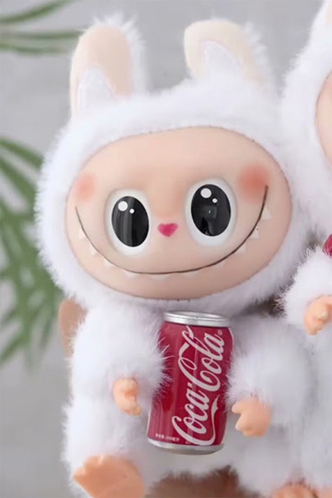 Aksesoar za torbu LABUBU COCA COLA WHITE, Boja: bela, IVET.RS - Nova Kolekcija
