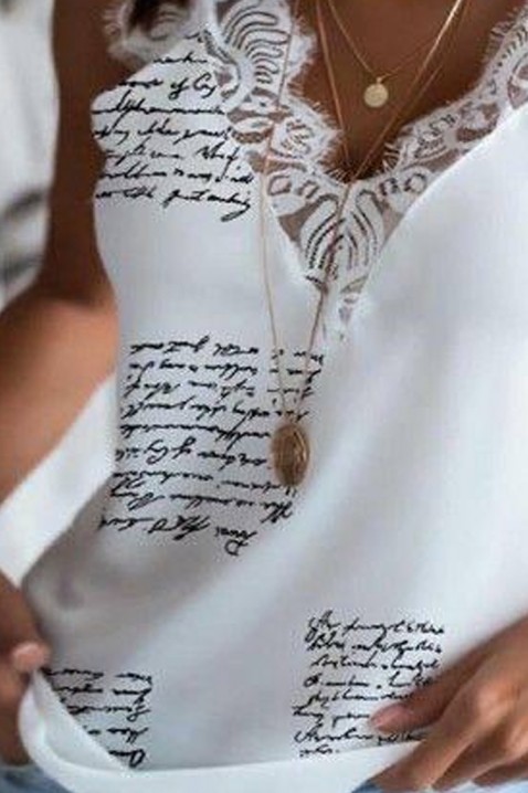 Top BONESITA WHITE, Boja: bela, IVET.RS - Nova Kolekcija