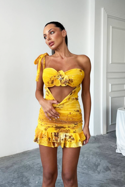 Haljina CAFENITA YELLOW, Boja: žuta, IVET.RS - Nova Kolekcija