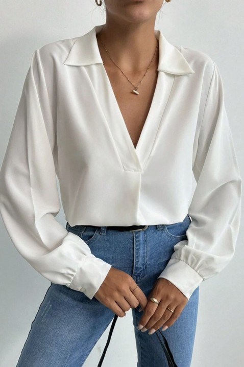 Ženska bluza DOSMELFA WHITE, Boja: bela, IVET.RS - Nova Kolekcija
