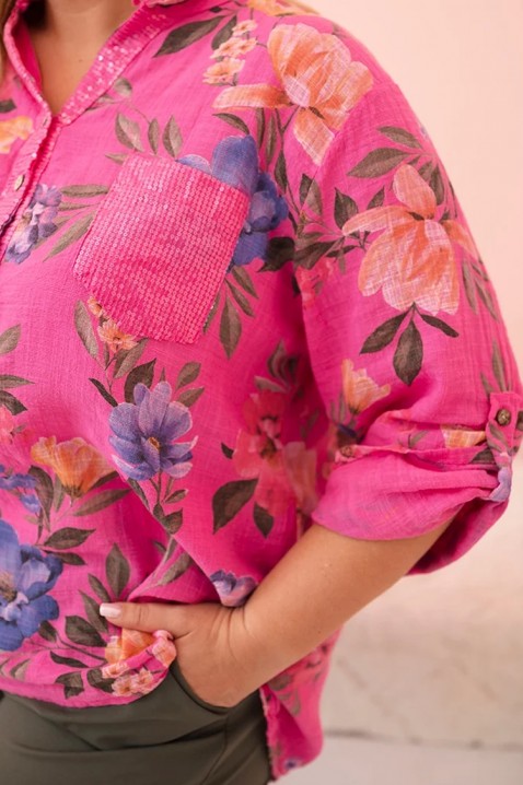 Ženska košulja MORLENDA PINK, Boja: roze, IVET.RS - Nova Kolekcija