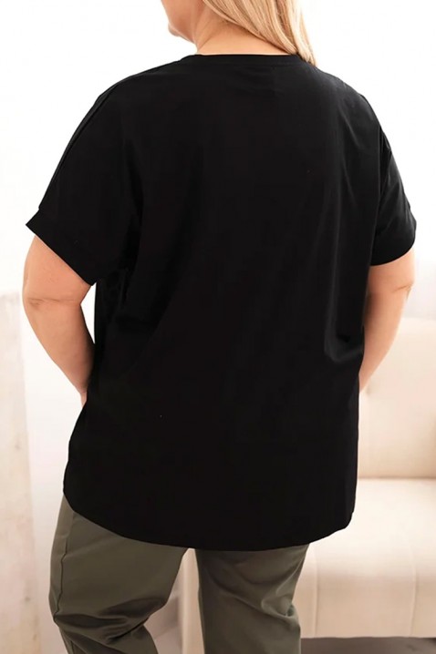 Majica CRIFELDA BLACK, Boja: crna, IVET.RS - Nova Kolekcija
