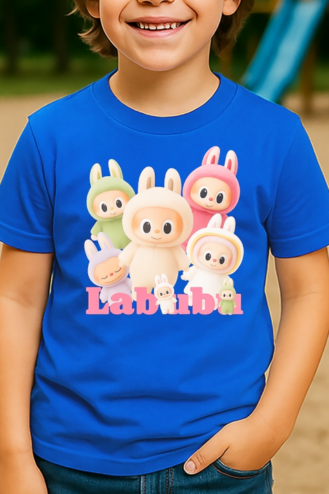 Dečija majica LABUBU KIDDY BLUE, Boja: plava, IVET.RS - Nova Kolekcija