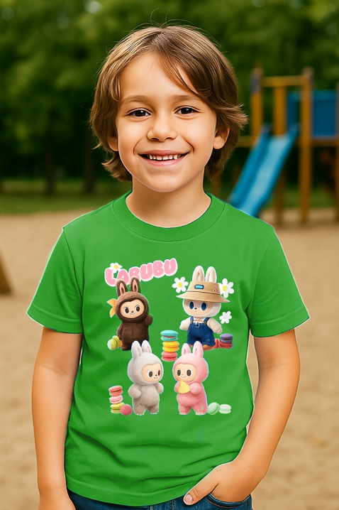 Dečija majica LABUBU TOYTOP GREEN, Boja: zelena, IVET.RS - Nova Kolekcija