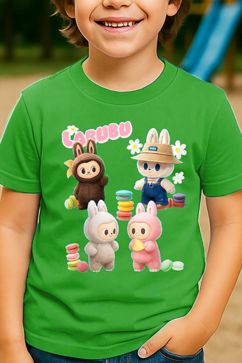 Dečija majica LABUBU TOYTOP GREEN, Boja: zelena, IVET.RS - Nova Kolekcija