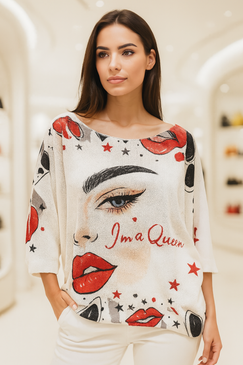 Ženska bluza BELRONDA, Boja: bela, IVET.RS - Nova Kolekcija