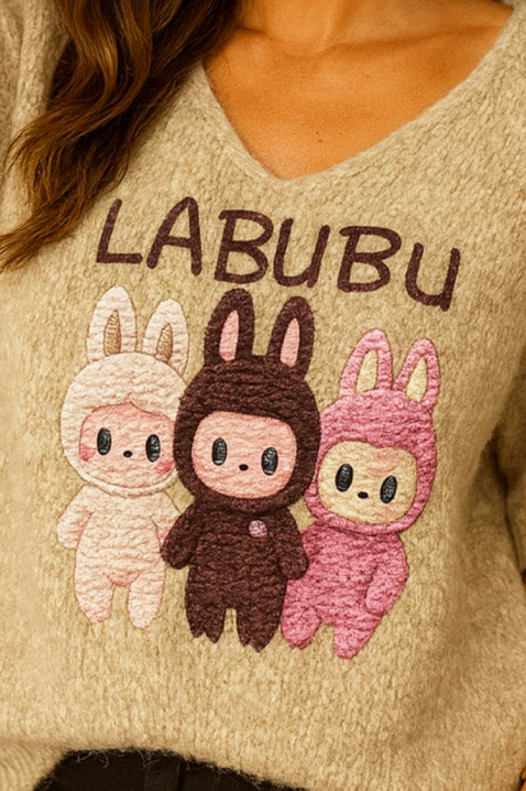 Ženska bluza LABUBU ZULMORDA, Boja: bež, IVET.RS - Nova Kolekcija