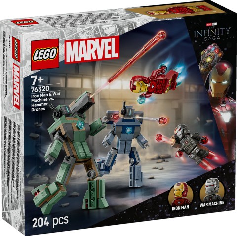 76320 | Iron Man i War Machine protiv dronova HammeraIVET.RS - Nova Kolekcija