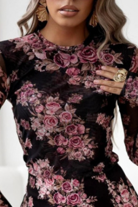 Ženska bluza LILOZA BLACK, Boja: crna, IVET.RS - Nova Kolekcija