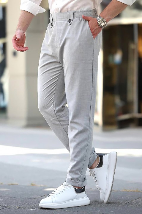 Muške pantalone NEJEZO GREY, Boja: siva, IVET.RS - Nova Kolekcija