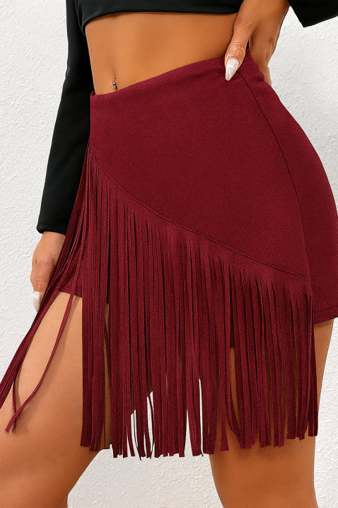 Suknja - pantalone KRENOLDA BORDO, Boja: bordo, IVET.RS - Nova Kolekcija
