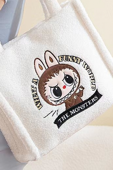 Torbica LABUBU MONSTERS WHITE, Boja: bela, IVET.RS - Nova Kolekcija