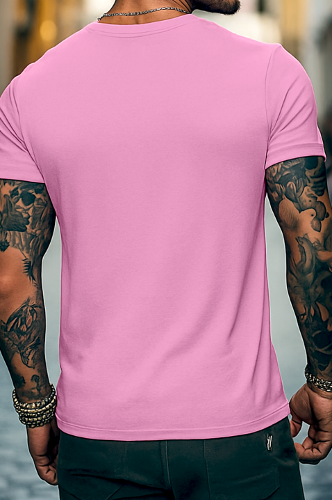 Muška majica BERKEDO PINK, Boja: roze, IVET.RS - Nova Kolekcija