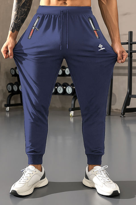 Muške pantalone MOGOZO NAVY, Boja: tamnoplava, IVET.RS - Nova Kolekcija