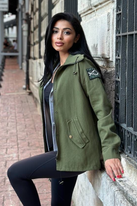 Jakna ZELMIRDA GREEN, Boja: zelena, IVET.RS - Nova Kolekcija