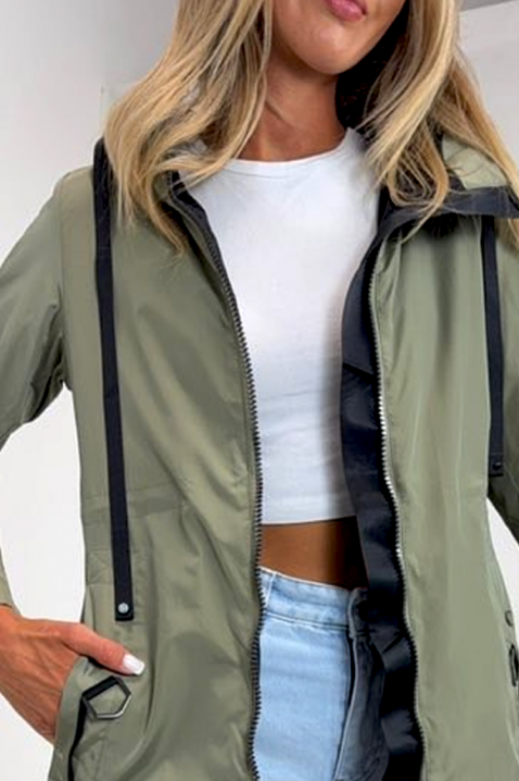 Jakna POINELJA KHAKI, Boja: kaki, IVET.RS - Nova Kolekcija