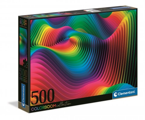 Puzzle Clementoni sa 500 delova - Šareni talasiIVET.RS - Nova Kolekcija